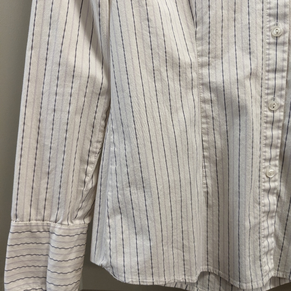 New York & Company City Stretch Shirt- size large - Picture 7 of 17